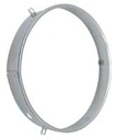 Sealed Beam Headlamp Retainer Ring - 1" Width w/ Oval Hole