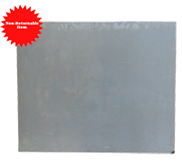 Uncoated Steel Patch - 36" X 43" .036 or 20 Gauge Non-Returnable