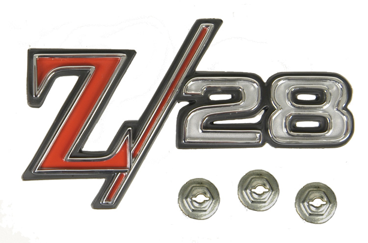Fender Emblem - "Z/28" - LH or RH - 69 Camaro