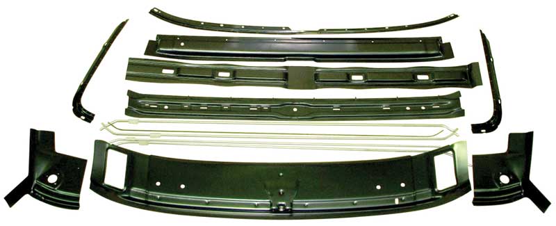 Roof Brace Kit (14pcs) - 69 Camaro Firebird