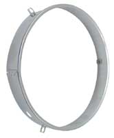 [146-3062] Sealed Beam Headlamp Retainer Ring - 1" Width w/ Oval Hole