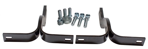 [970-4553-S] Rear Bumper Bracket Set - Paintable - 48-52 F1 F2 Stepside; 53-72 F100 F250 Stepside
