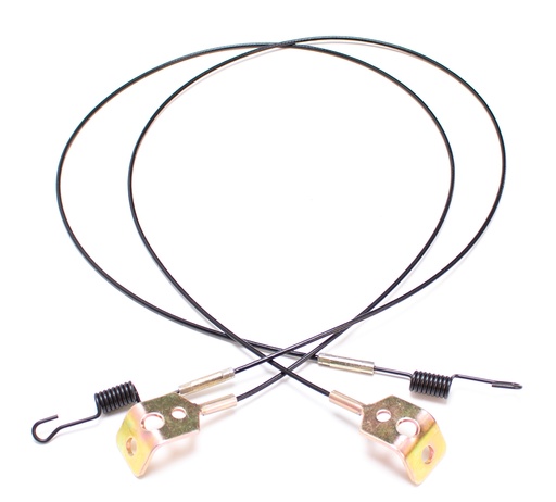 [W-144] Convertible Top Hold Down Cables (2pcs) - 67-69 Camaro Firebird