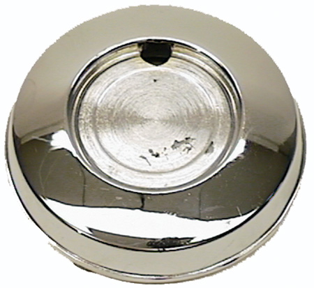 [W-178] Steering Wheel Horn Cap (Standard & Deluxe) - Polished Chrome without Insert - 67 Camaro RS or SS