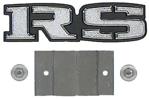 [W-249] Grille Emblem - "RS" - 69 Camaro (Rally Sport)