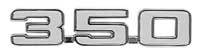 [W-356A] Fender Emblems - "350" - LH or RH - 69 Camaro