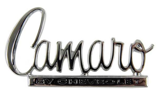 [W-361A] Trunk Emblem - "Camaro" - 70 Camaro