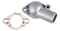 [W-544] Thermostat Housing - Aluminum with Stamped Part Number - 66-73 Chevy II Nova; 66-72 Chevelle El Camino; 67-69 Camaro