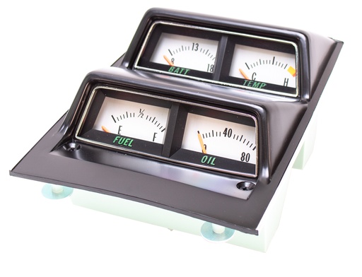 [W-660V] Console Gauge Assembly with Volt Meter - 68-69 Camaro