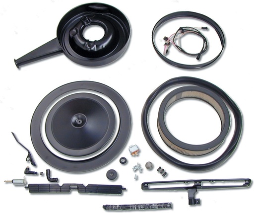 [W-678] Complete Cowl Induction System - 69 Camaro 350