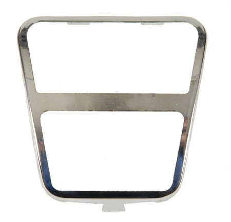 [W-752] Clutch Pedal Trim - Stainless - 72-81 Camaro; 73-81 Firebird; 73-79 Nova