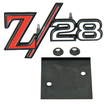 [W-801] Grille Emblem - "Z/28" - 69 Camaro